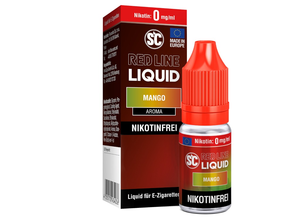SC - Red Line - Mango - Nikotinsalz Liquid SC - Red Line - Mango - Nikotinsalz Liquid
