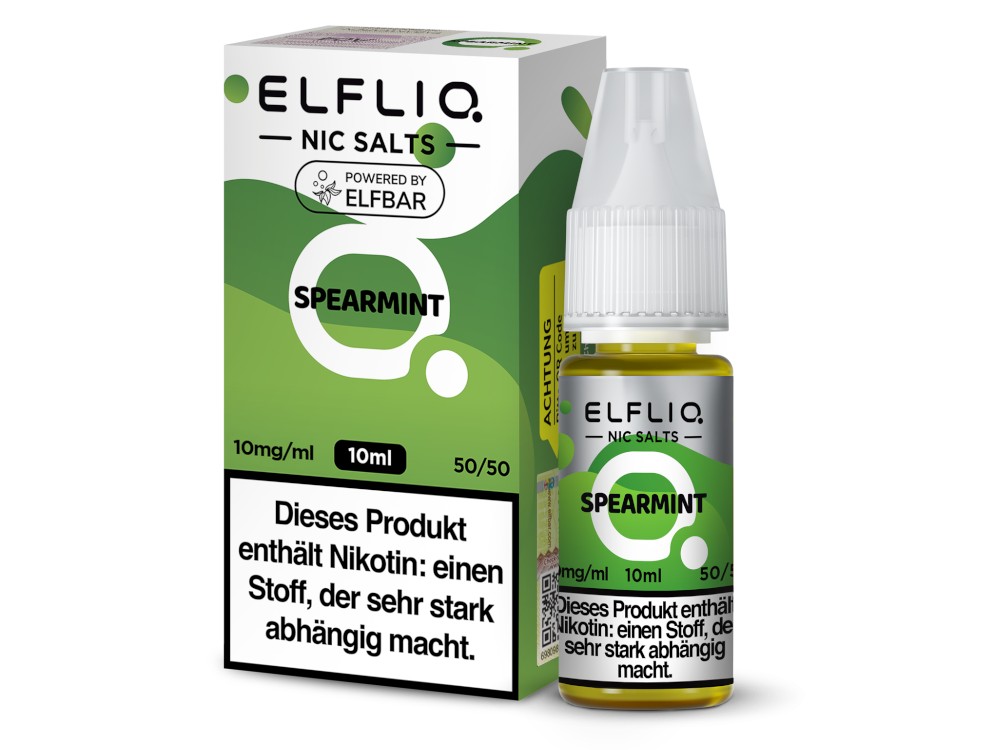 ELFLIQ - Spearmint - Nikotinsalz Liquid ELFLIQ - Spearmint - Nikotinsalz Liquid