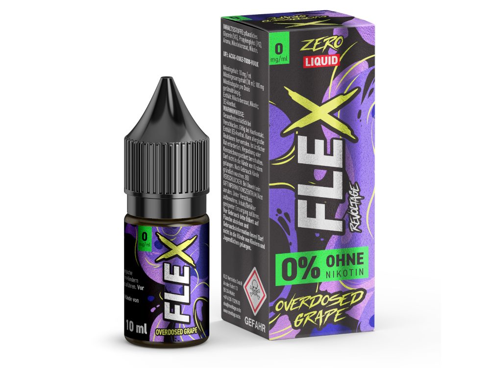 Revoltage - FLEX Nikotinsalz Liquid - Grape Revoltage - FLEX Nikotinsalz Liquid - Grape