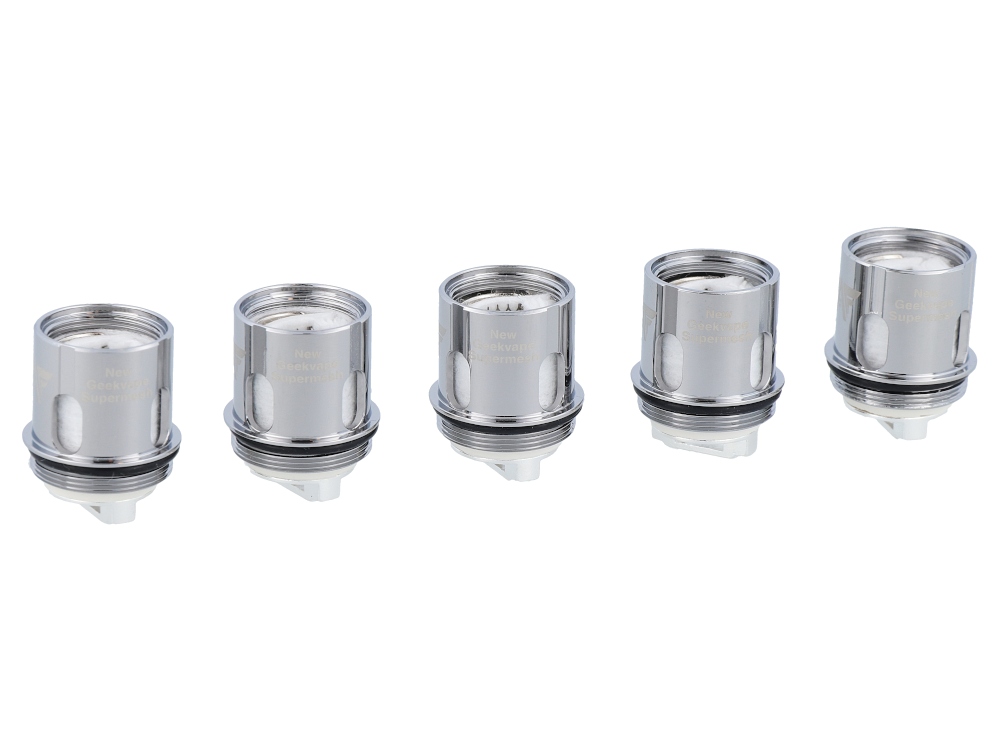 GeekVape Supermesh X2 0,4 Ohm Heads (5 Stück pro Packung) GeekVape Supermesh X2 0,4 Ohm Heads (5 Stück pro Packung)