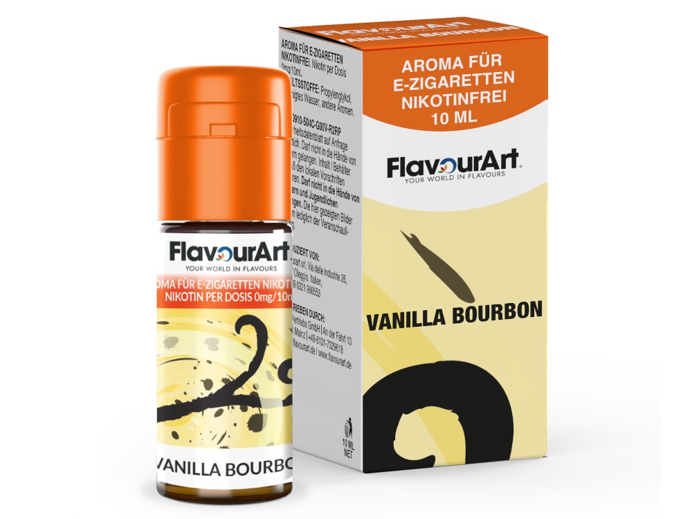 FlavourArt - Aromen 10 ml - Vanilla Bourbon FlavourArt - Aromen 10 ml - Vanilla Bourbon