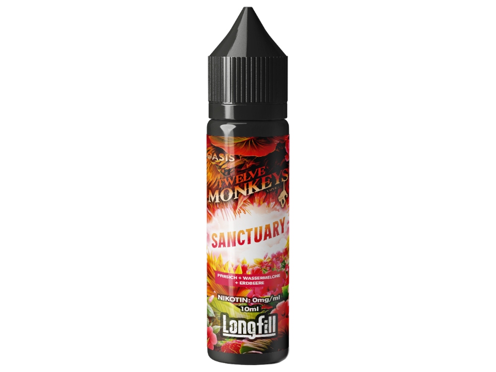 Twelve Monkeys - Longfills 10ml - Sanctuary Twelve Monkeys - Longfills 10ml - Sanctuary