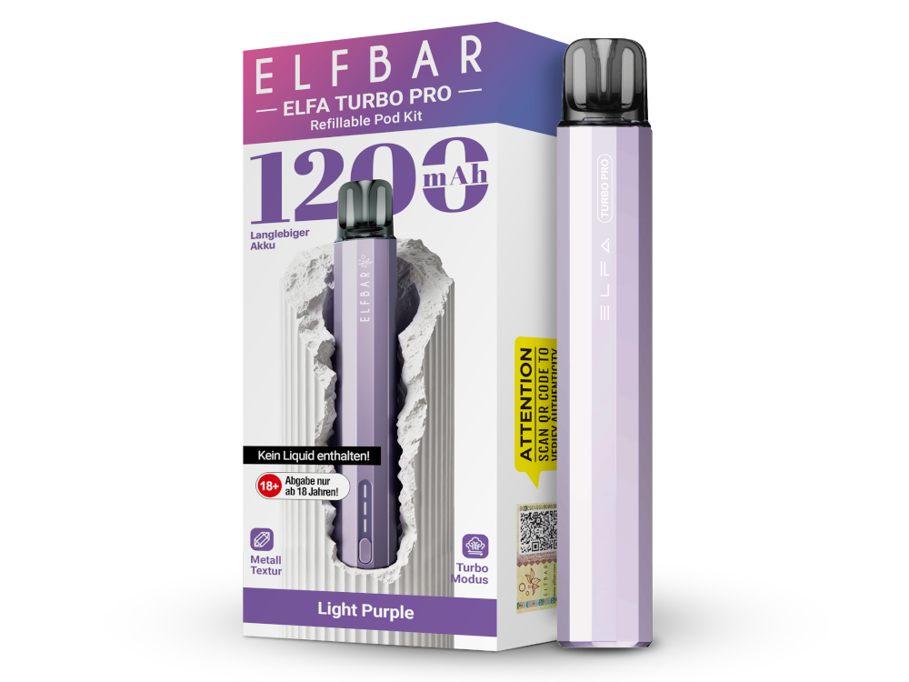 Elfbar - Elfa Turbo Pro E-Zigaretten Set