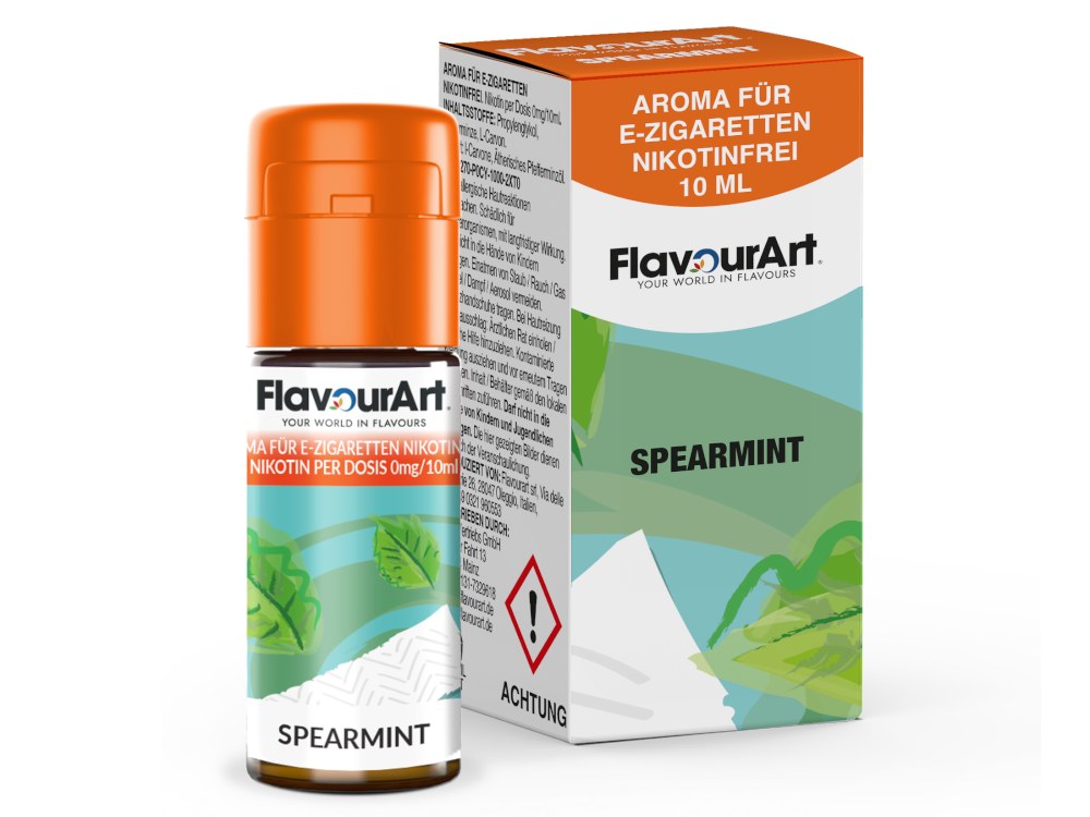 FlavourArt - Aromen 10 ml - Spearmint FlavourArt - Aromen 10 ml - Spearmint