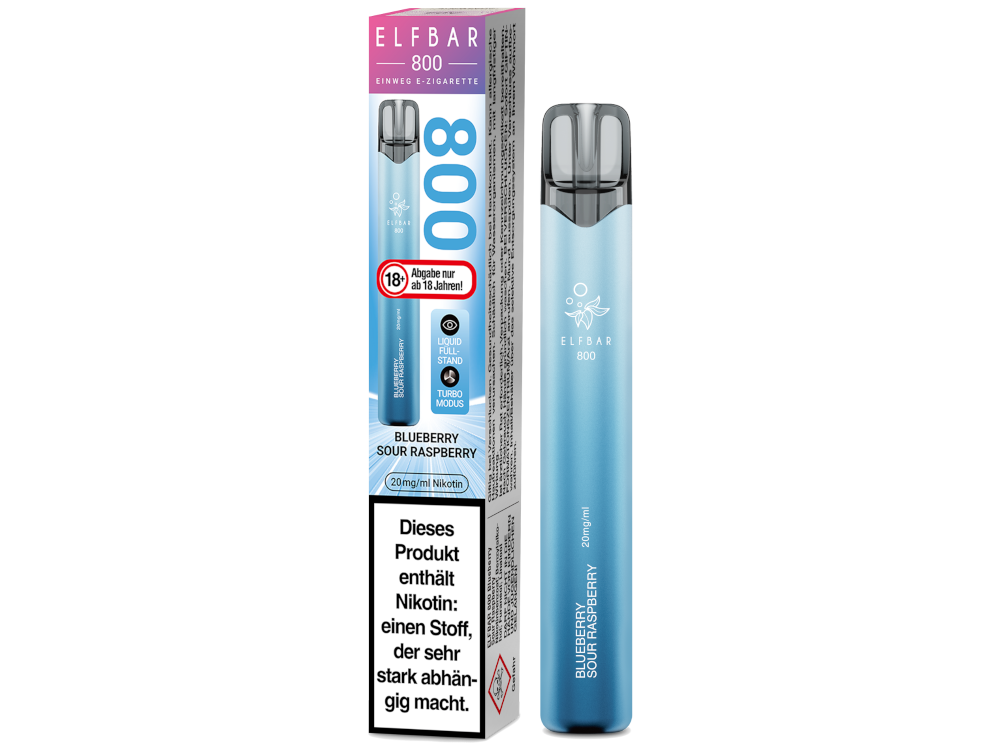 Elfbar 800 Einweg E-Zigarette - Blueberry