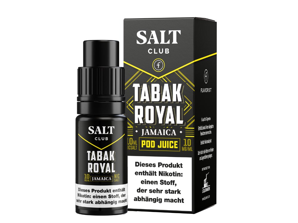 Salt Club - Flavorist Tabak Royal - Nikotinsalz Liquid - Havana Salt Club - Flavorist Tabak Royal - Nikotinsalz Liquid - Havana
