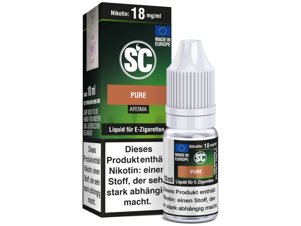 Pure Tabakaroma E-Zigaretten Liquid