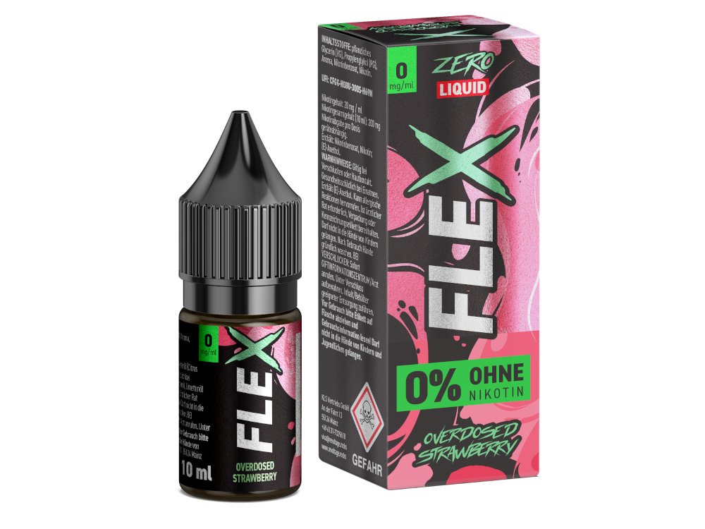 Revoltage - FLEX Nikotinsalz Liquid - Strawberry Revoltage - FLEX Nikotinsalz Liquid - Strawberry