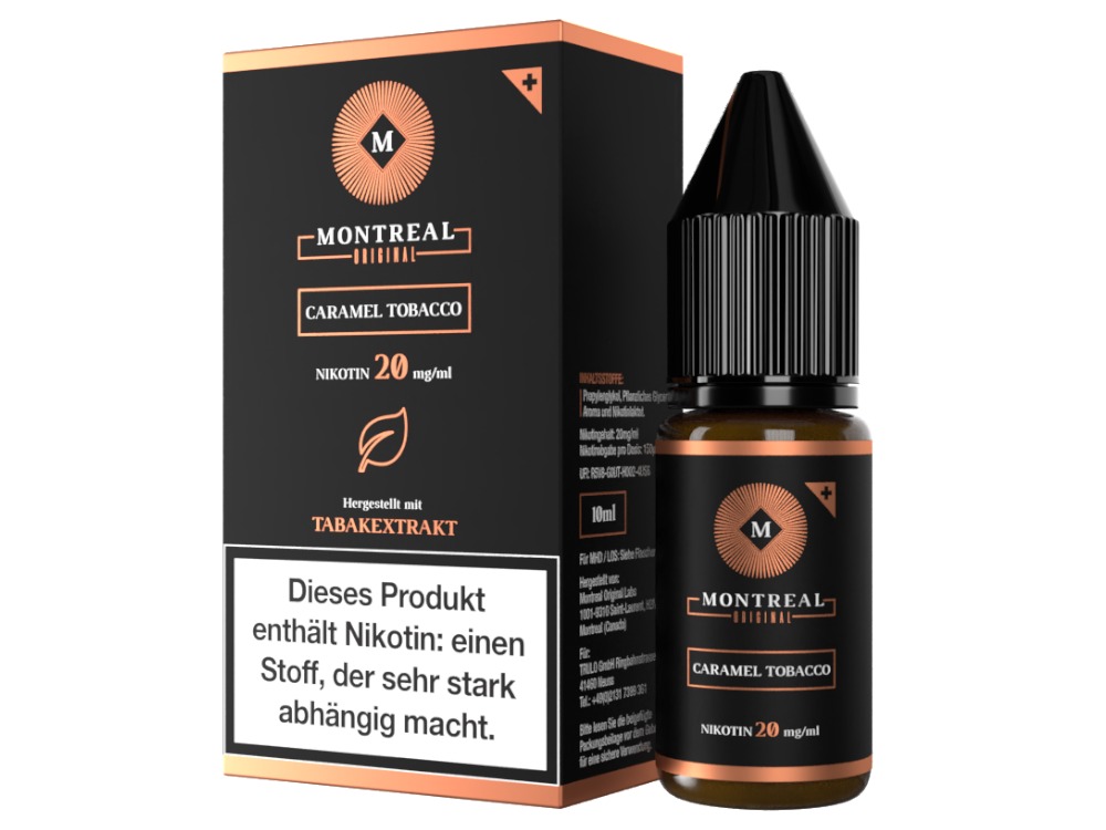 Montreal Original - Nikotinsalz Liquid - Caramel Tobacco