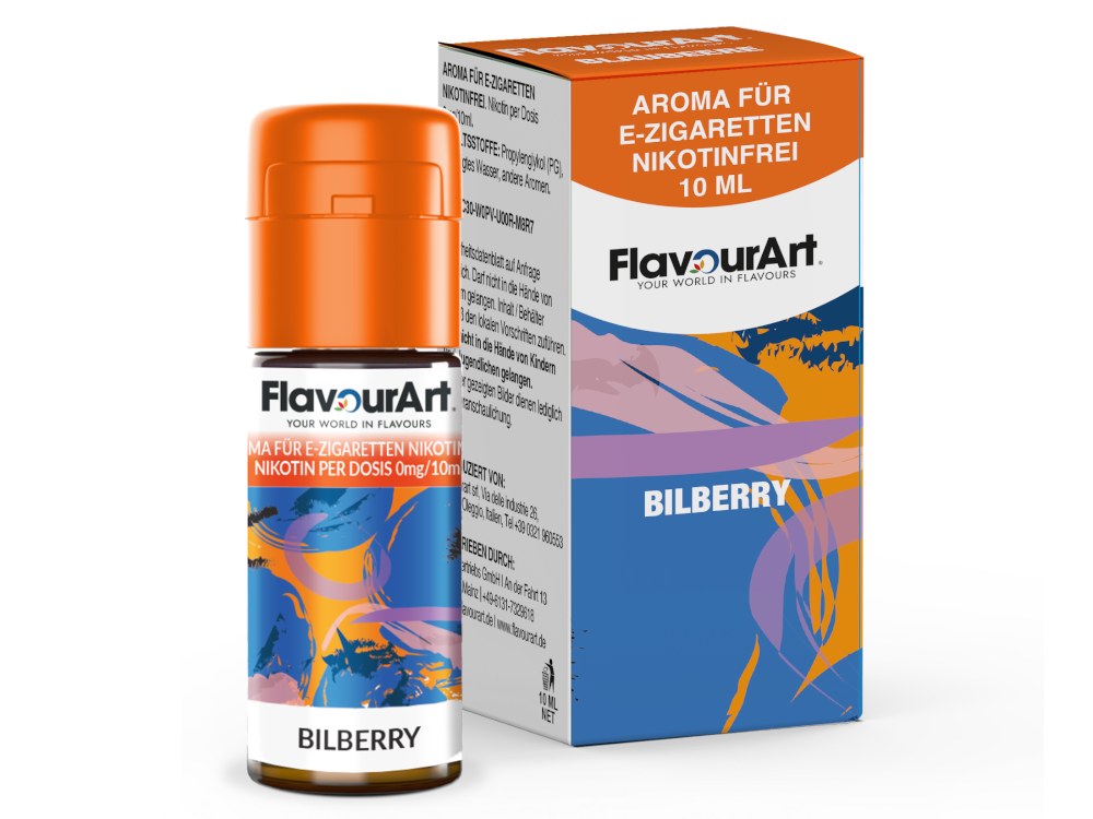 FlavourArt - Aromen 10 ml - Bilberry FlavourArt - Aromen 10 ml - Bilberry