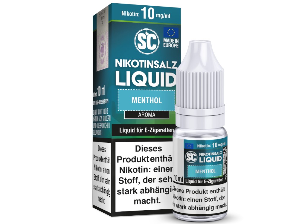 SC - Menthol - E-Zigaretten Nikotinsalz Liquid 20 mg/ml SC - Menthol - E-Zigaretten Nikotinsalz Liquid 20 mg/ml