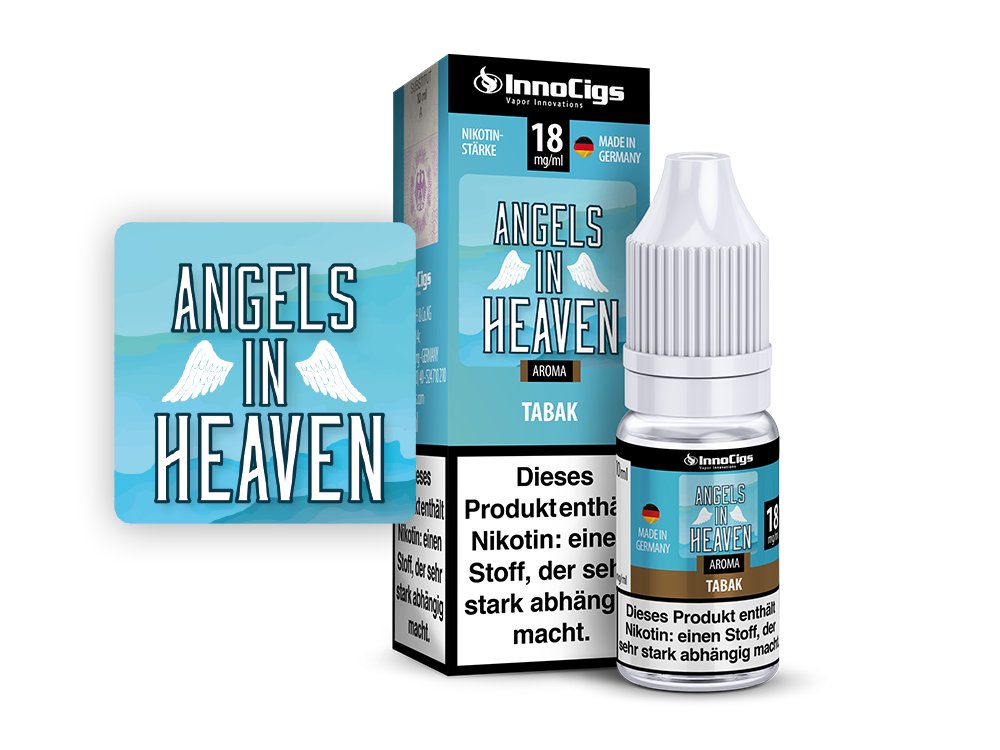 Angels in Heaven Tabak Aroma - Liquid für E-Zigaretten Angels in Heaven Tabak Aroma - Liquid für E-Zigaretten
