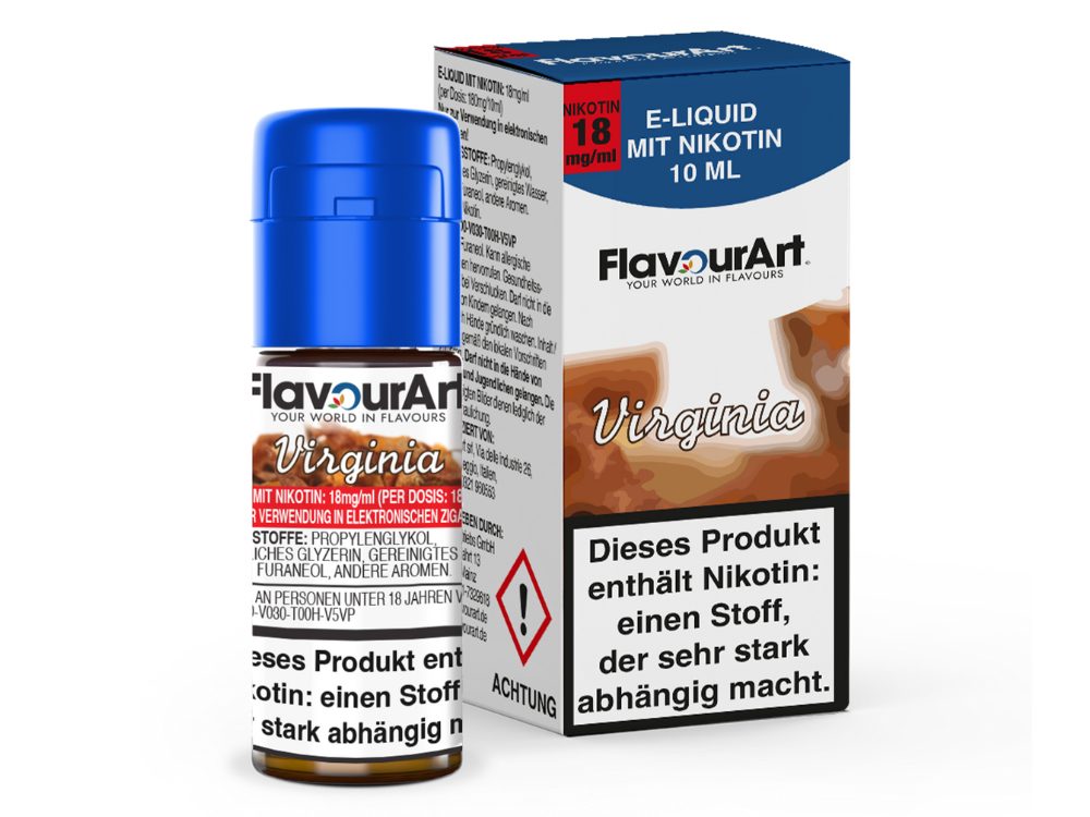 FlavourArt - E-Zigaretten Liquid - Virginia FlavourArt - E-Zigaretten Liquid - Virginia