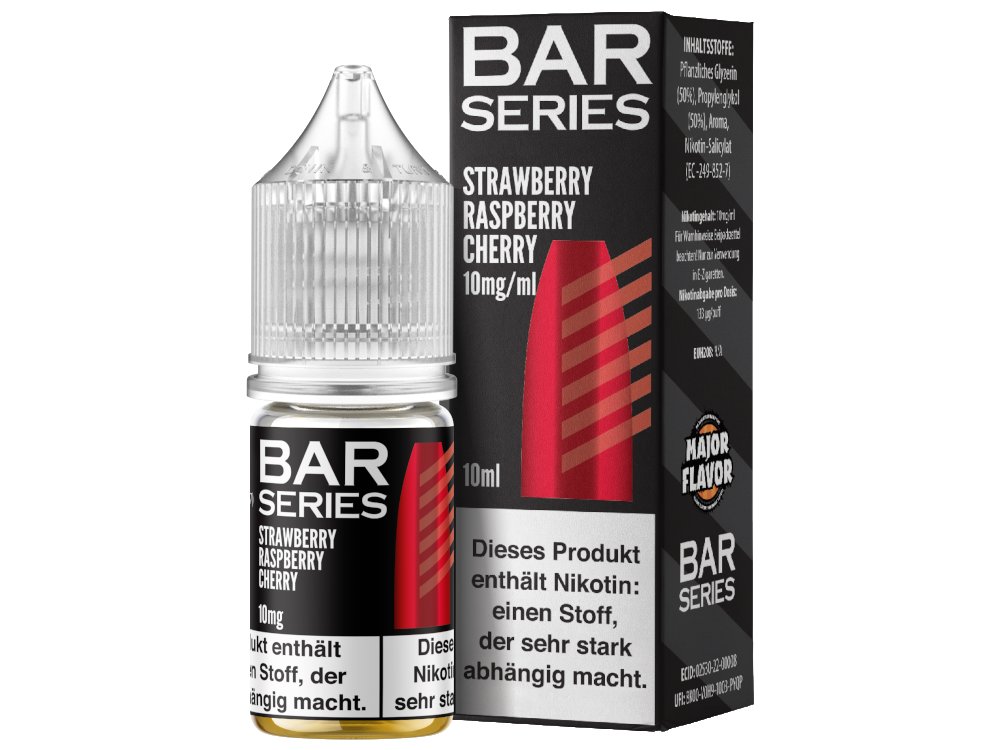 Bar Series - Nikotinsalz Liquid - Strawberry Raspberry Cherry Bar Series - Nikotinsalz Liquid - Strawberry Raspberry Cherry