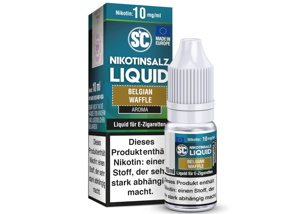 SC - Belgian Waffle - Nikotinsalz Liquid SC - Belgian Waffle - Nikotinsalz Liquid