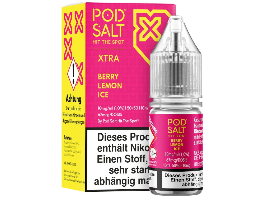 Pod Salt X - Nikotinsalz Liquid - Berry Lemon Ice Pod Salt X - Nikotinsalz Liquid - Berry Lemon Ice