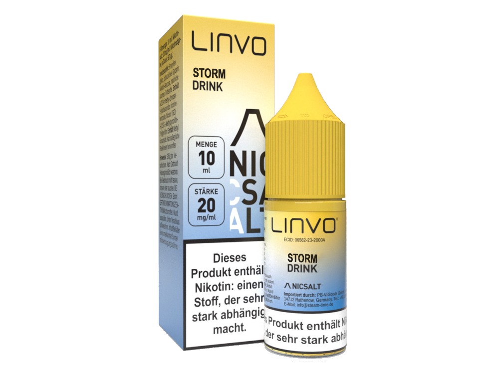 Linvo - Storm Drink - Nikotinsalz Liquid 20 mg/ml Linvo - Storm Drink - Nikotinsalz Liquid 20 mg/ml
