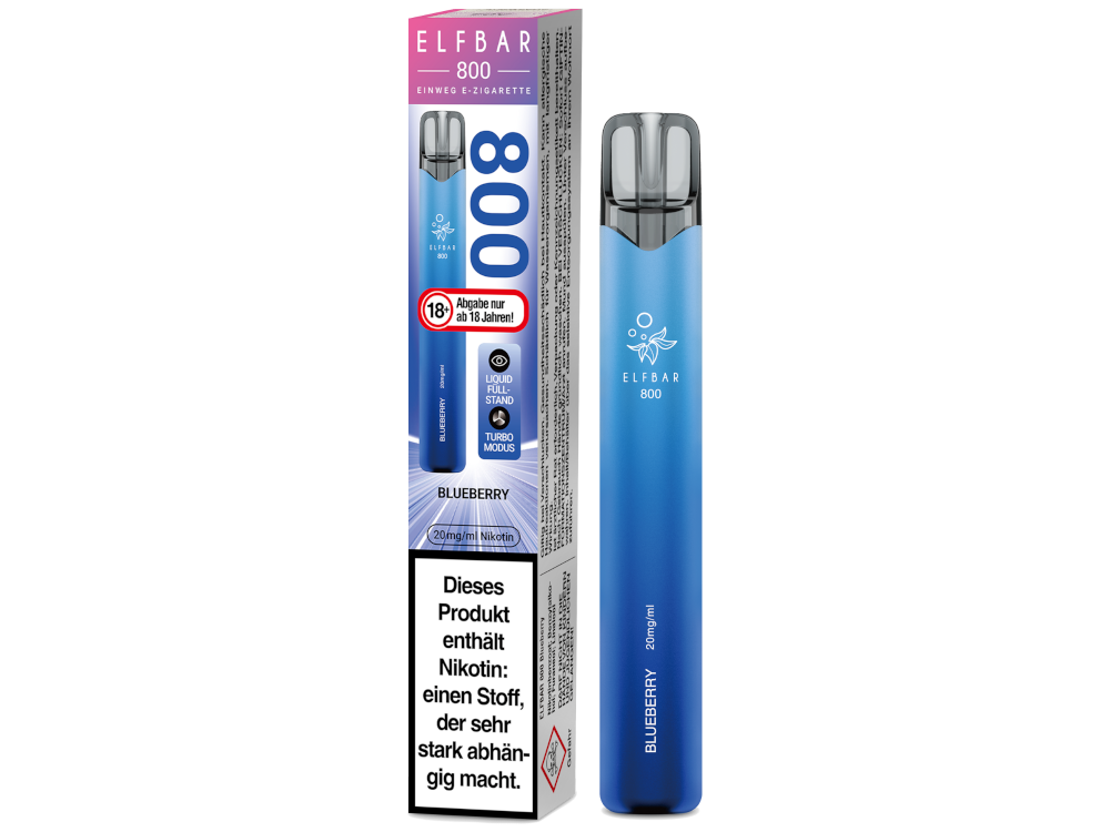 Elfbar 800 Einweg E-Zigarette - Blueberry