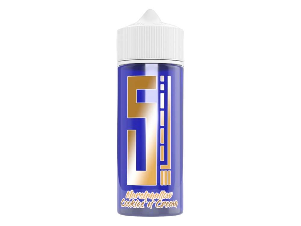 5EL - Blue Overdosed - Longfills 10 ml - Marshmallow Cookies'n'Cream 5EL - Blue Overdosed - Longfills 10 ml - Marshmallow Cookies'n'Cream