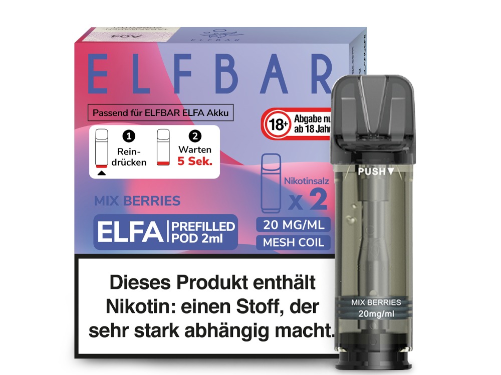 Elfbar Elfa Pod 20mg/ml (2 Stück)