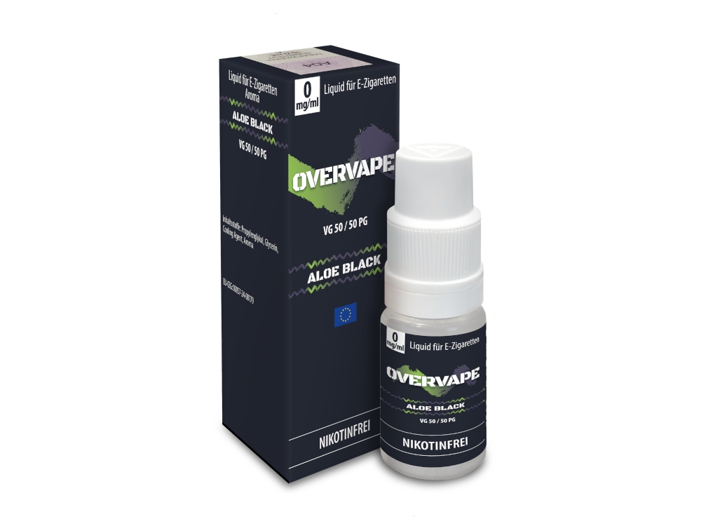 Overvape - Nikotinsalz Liquid - Aloe Black Overvape - Nikotinsalz Liquid - Aloe Black
