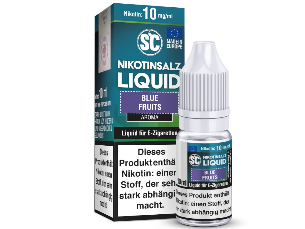 SC - Blue Fruits - E-Zigaretten Nikotinsalz Liquid 20 mg/ml SC - Blue Fruits - E-Zigaretten Nikotinsalz Liquid 20 mg/ml