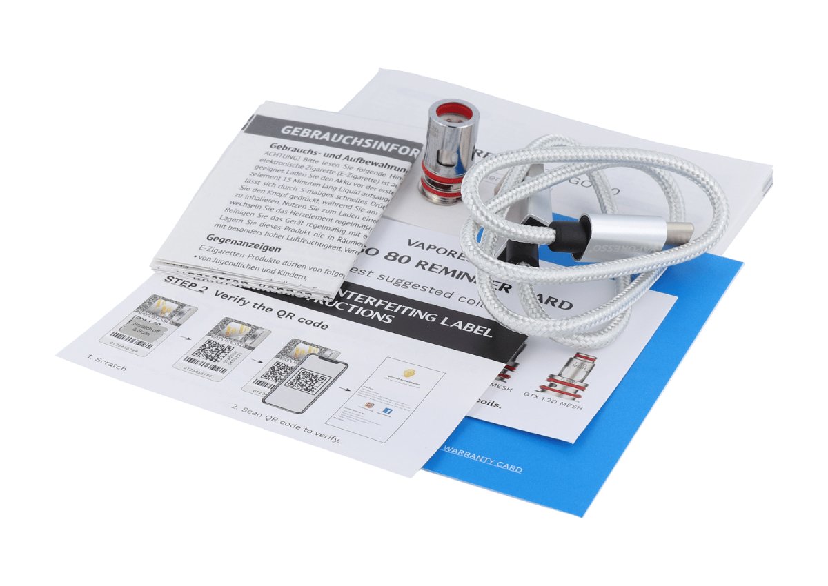 Vaporesso - GTX GO 80 E-Zigaretten Set