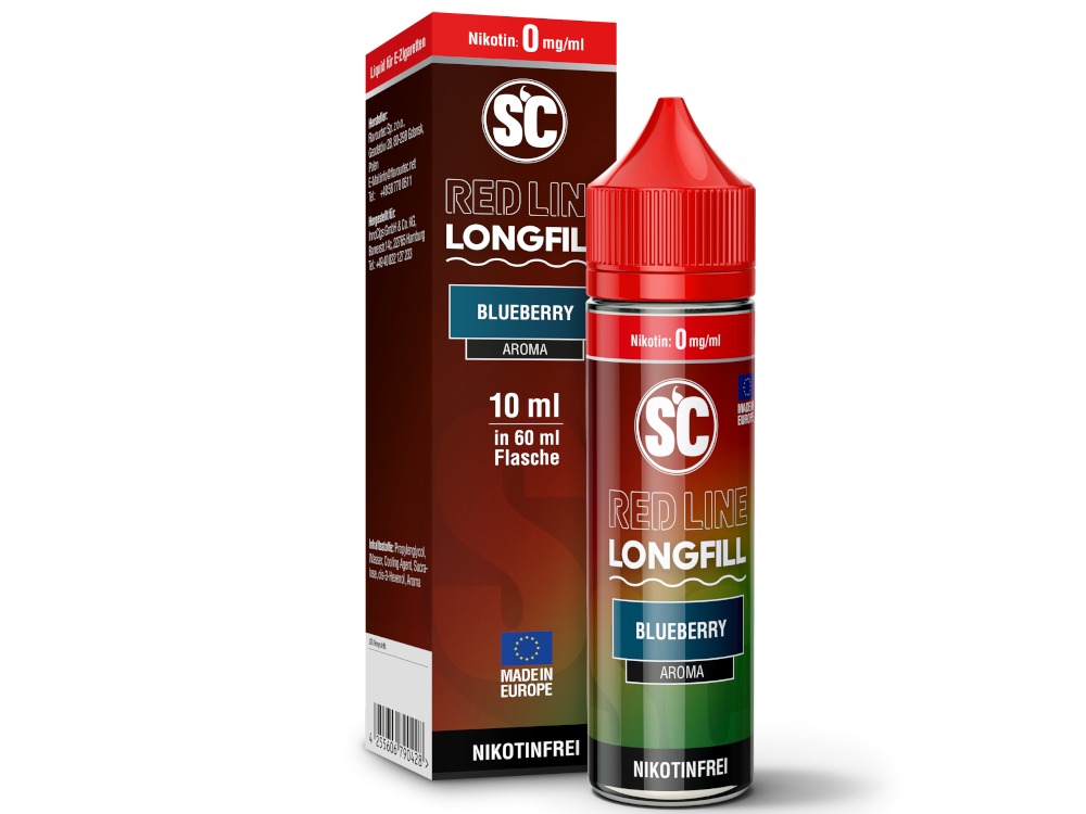 SC - Red Line Longfills 10 ml - Blueberry SC - Red Line Longfills 10 ml - Blueberry