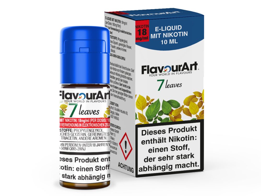 FlavourArt - E-Zigaretten Liquid - 7 Leaves FlavourArt - E-Zigaretten Liquid - 7 Leaves