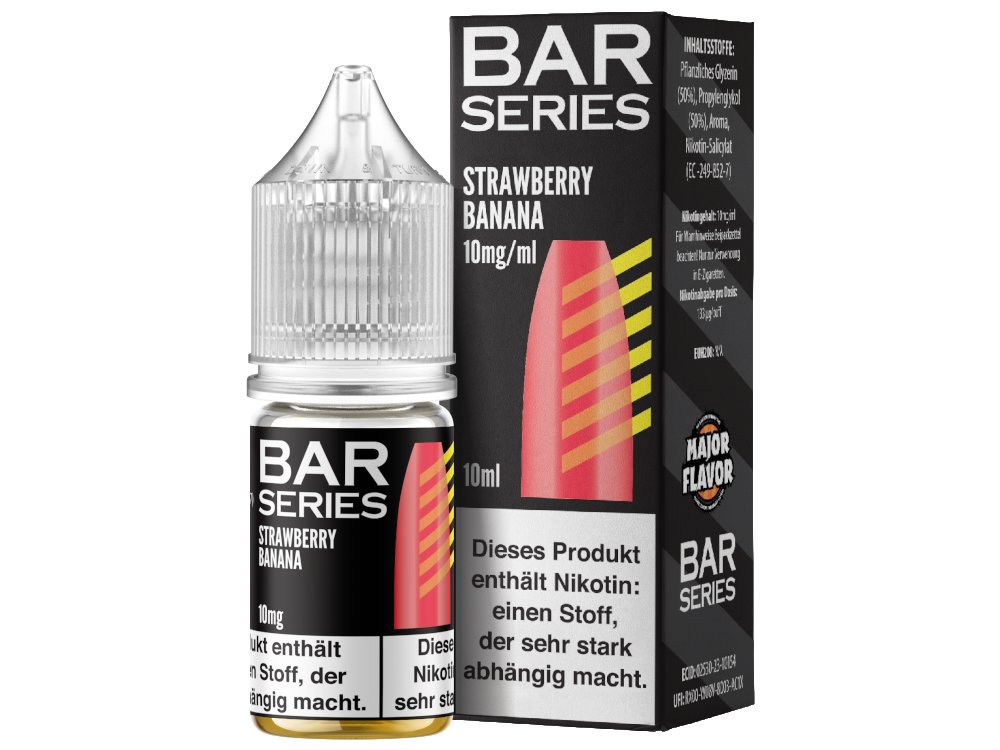 Bar Series - Nikotinsalz Liquid - Strawberry Banana Bar Series - Nikotinsalz Liquid - Strawberry Banana