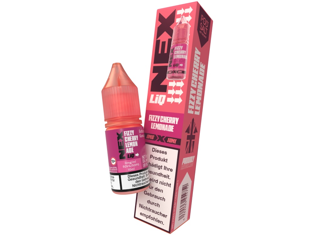 Pod Salt - NexLiq - Nikotinsalz Liquid - Fizzy Cherry Lemonade Pod Salt - NexLiq - Nikotinsalz Liquid - Fizzy Cherry Lemonade