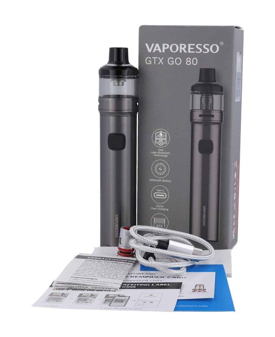 Vaporesso - GTX GO 80 E-Zigaretten Set
