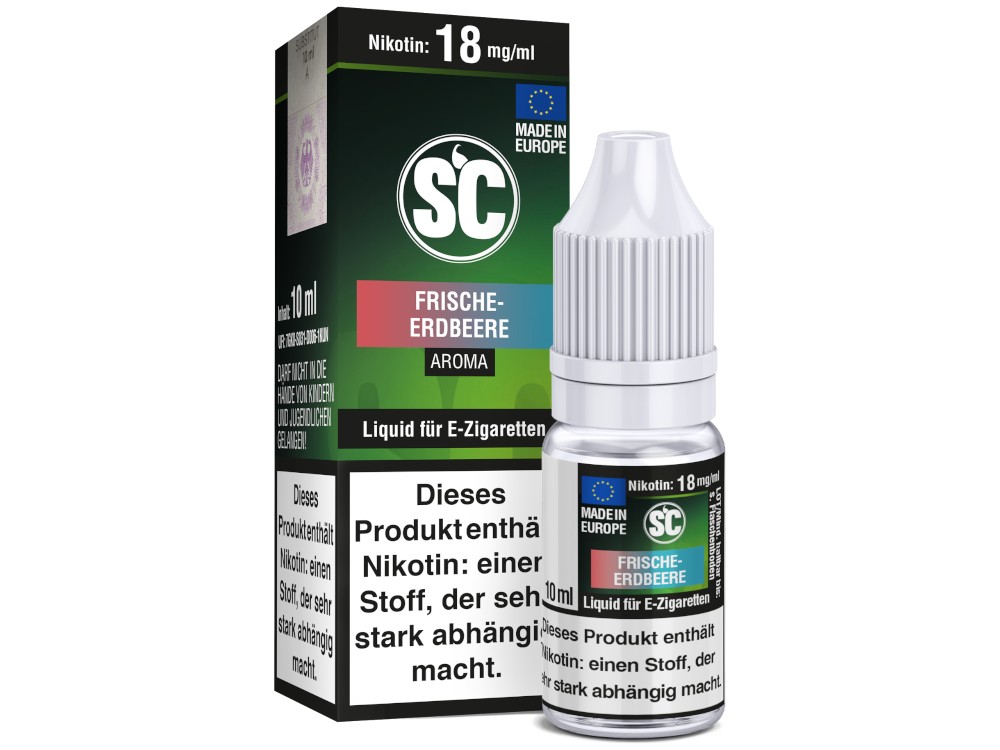 Frische Erdbeere E-Zigaretten Liquid Frische Erdbeere E-Zigaretten Liquid