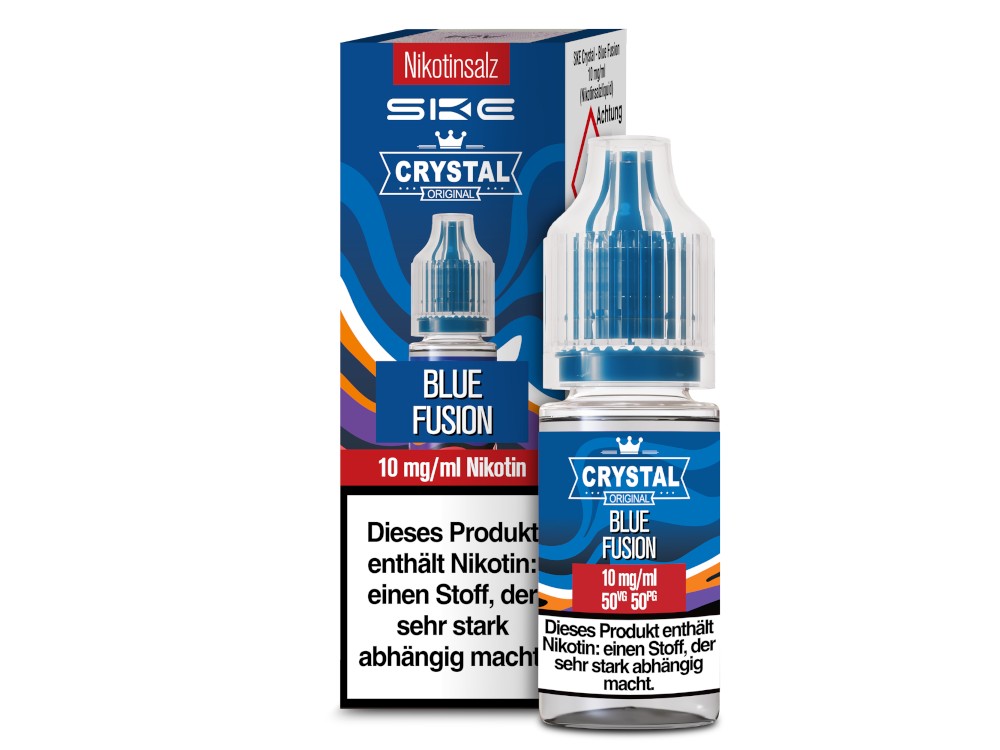 SKE - Crystal - Nikotinsalz Liquid - Blue Fusion SKE - Crystal - Nikotinsalz Liquid - Blue Fusion