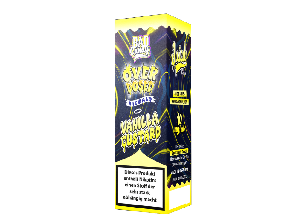 Bad Candy Liquids - Juicd - Nikotinsalz Liquid  - Vanilla Custard