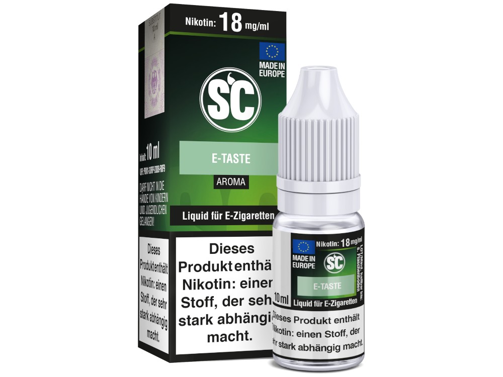 E-Taste E-Zigaretten Liquid E-Taste E-Zigaretten Liquid