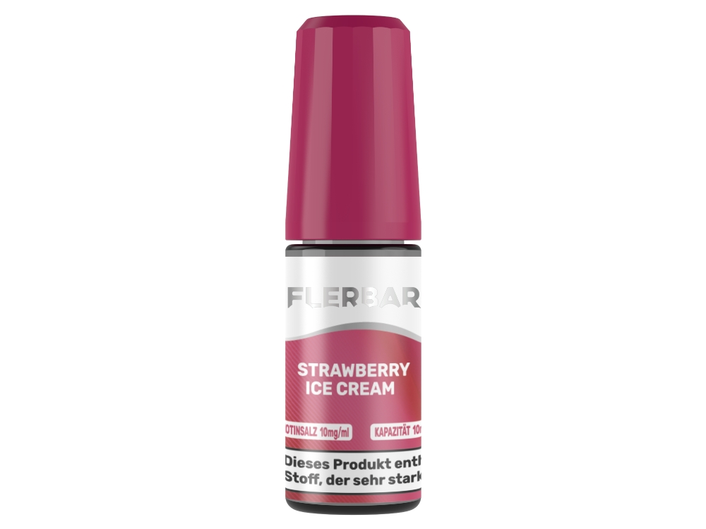 Flerbar Liquid - Nikotinsalz Liquid - Strawberry Ice Cream Flerbar Liquid - Nikotinsalz Liquid - Strawberry Ice Cream