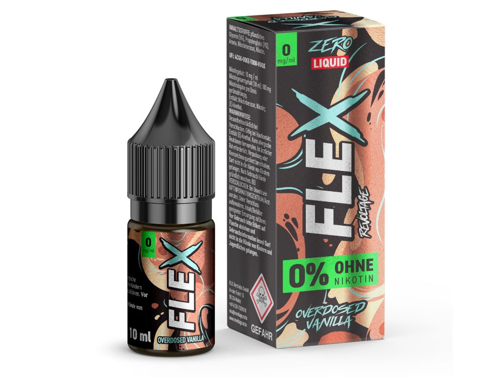 Revoltage - FLEX Nikotinsalz Liquid - Vanilla Revoltage - FLEX Nikotinsalz Liquid - Vanilla