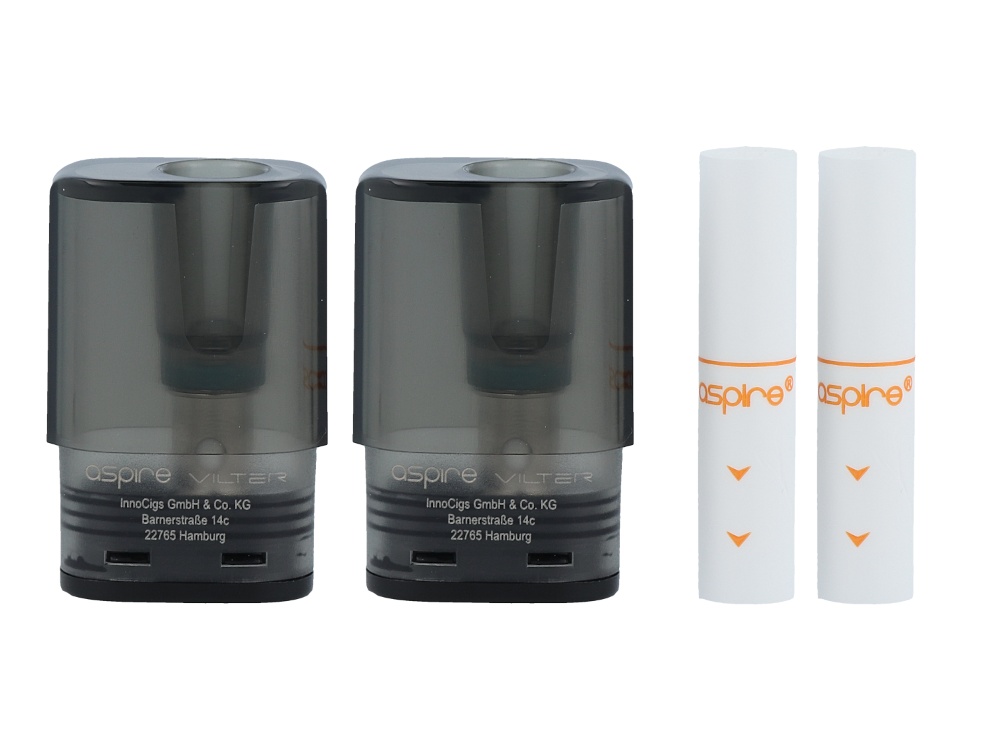 Aspire Vilter Pod (2 Stück pro Packung) Aspire Vilter Pod (2 Stück pro Packung)