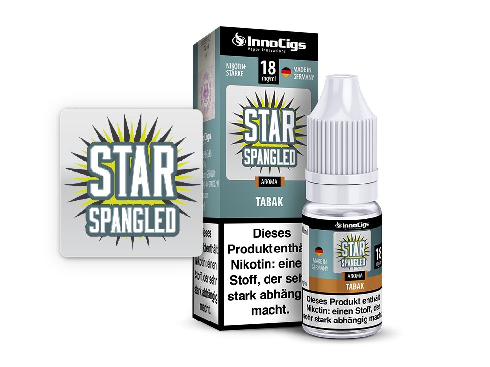 Star Spangled Tabak Aroma - Liquid für E-Zigaretten Star Spangled Tabak Aroma - Liquid für E-Zigaretten