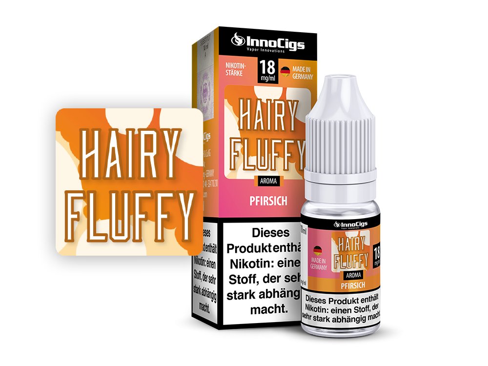 Hairy Fluffy Pfirsich Aroma - Liquid für E-Zigaretten Hairy Fluffy Pfirsich Aroma - Liquid für E-Zigaretten