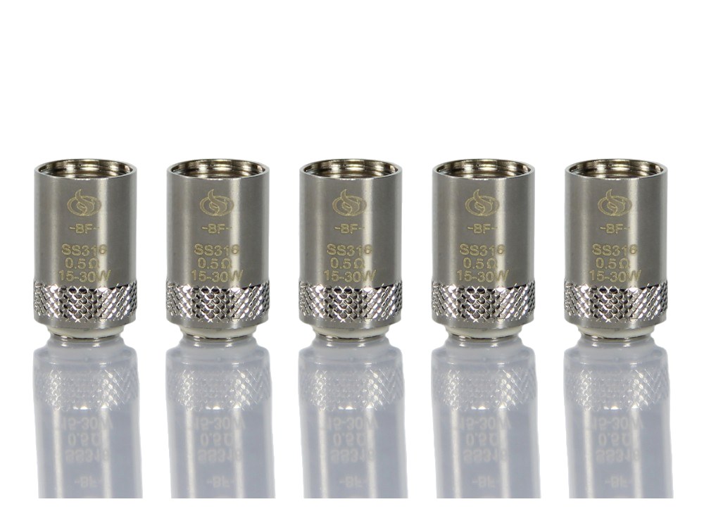 InnoCigs - BF SS316 Heads (5 Stück pro Packung) InnoCigs - BF SS316 Heads (5 Stück pro Packung)