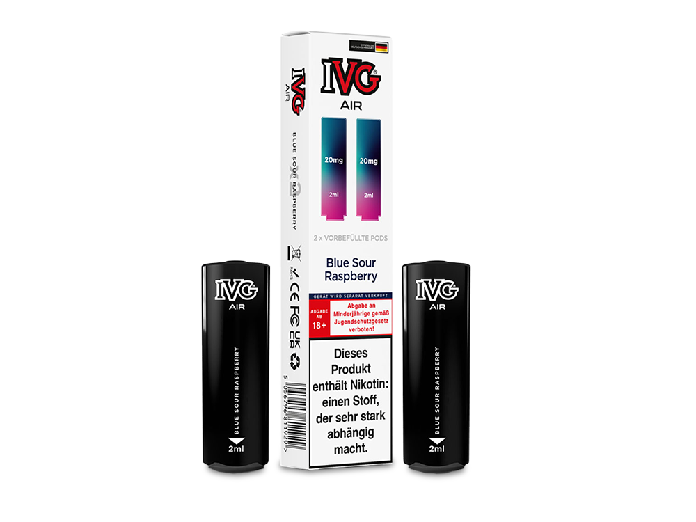 IVG AIR Pod (2 Stück pro Packung) - Blue Raspberry Ice