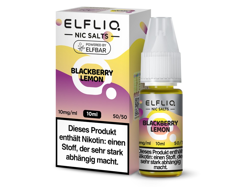 ELFLIQ - Blackberry Lemon - Nikotinsalz Liquid ELFLIQ - Blackberry Lemon - Nikotinsalz Liquid