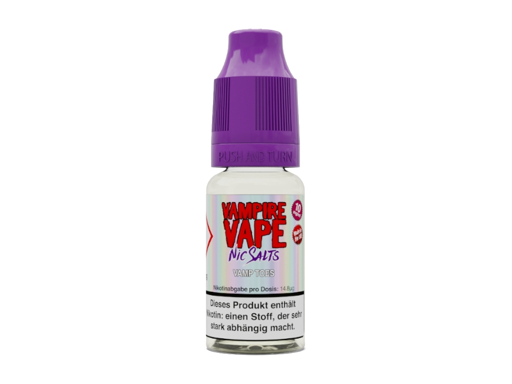 Vampire Vape - Vamp Toes - Nikotinsalz Liquid Vampire Vape - Vamp Toes - Nikotinsalz Liquid