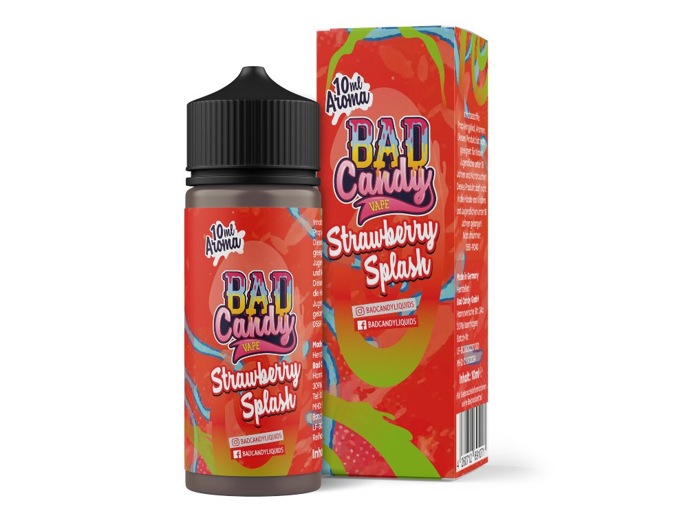 Bad Candy Liquids - Aroma Strawberry Splash 10ml Bad Candy Liquids - Aroma Strawberry Splash 10ml