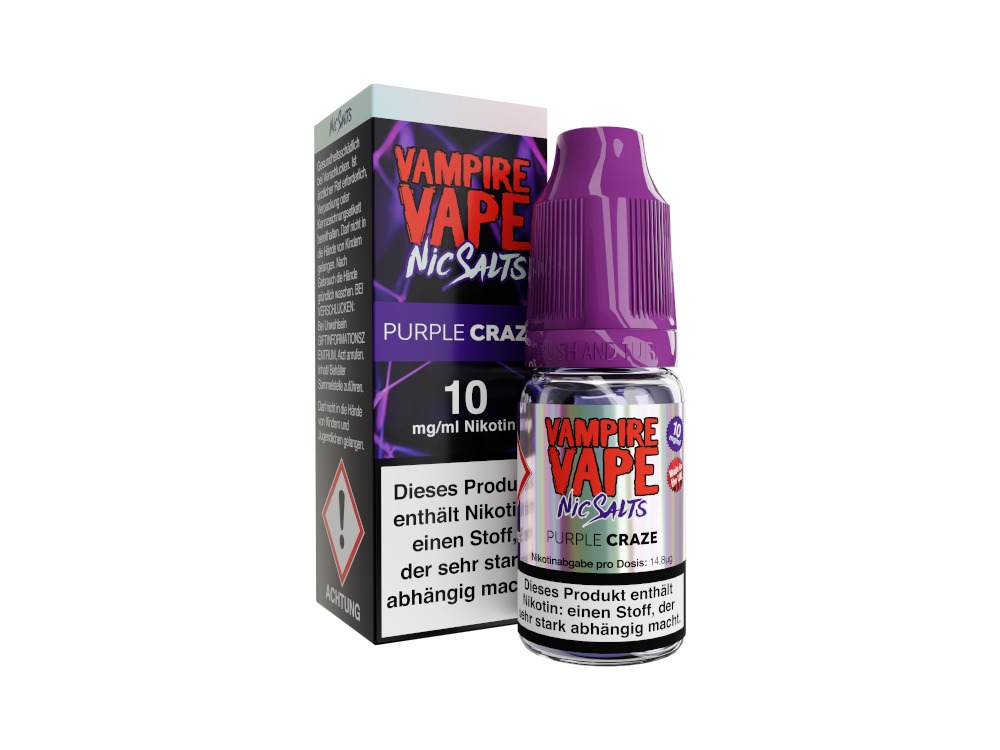Vampire Vape - Purple Craze - Nikotinsalz Liquid Vampire Vape - Purple Craze - Nikotinsalz Liquid