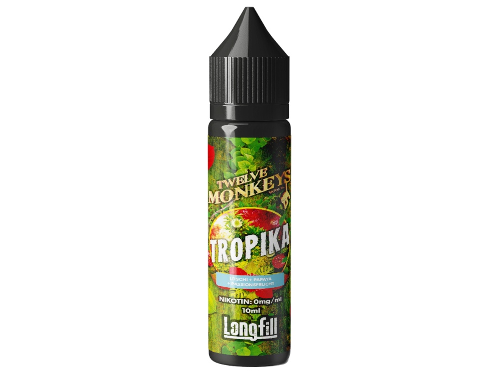 Twelve Monkeys - Longfills 10ml - Tropika Twelve Monkeys - Longfills 10ml - Tropika