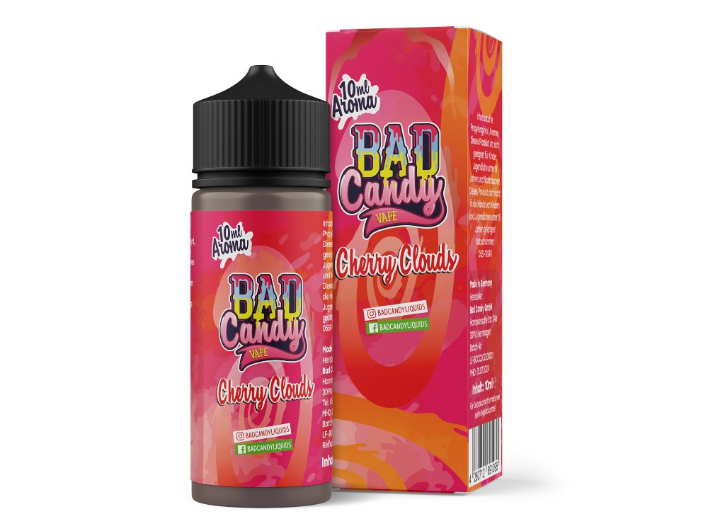Bad Candy Liquids - Aroma Cherry Clouds 10ml Bad Candy Liquids - Aroma Cherry Clouds 10ml