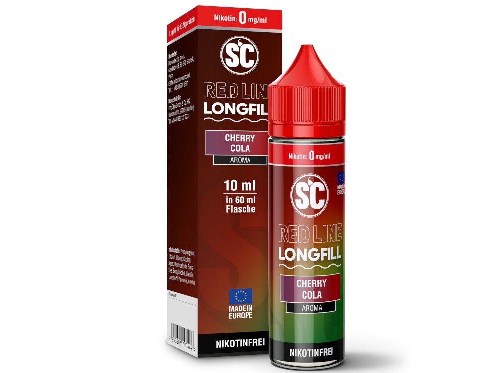 SC - Red Line Longfills 10 ml - Cherry Cola SC - Red Line Longfills 10 ml - Cherry Cola